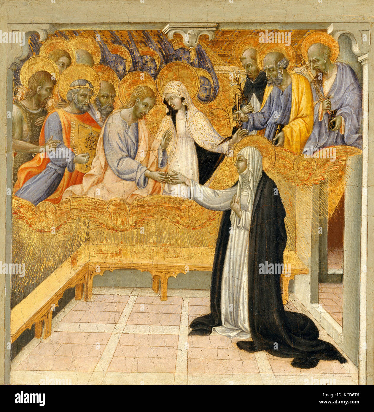 The Mystic Marriage of Saint Catherine of Siena, Giovanni di Paolo ...