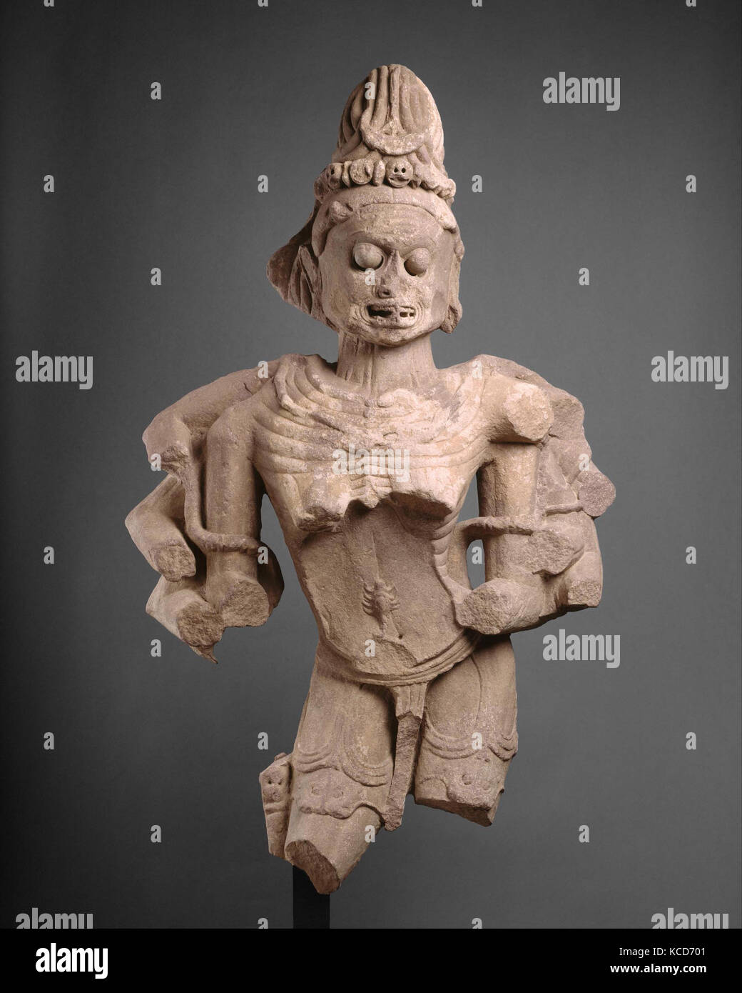 Chamunda, the Horrific Destroyer of Evil, 10th–11th century Stock Photo