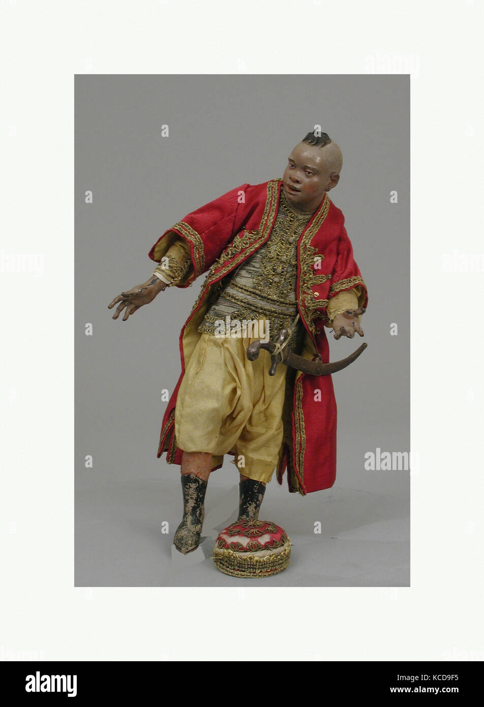 King's Oriental attendant, second half 18th century Stock Photo