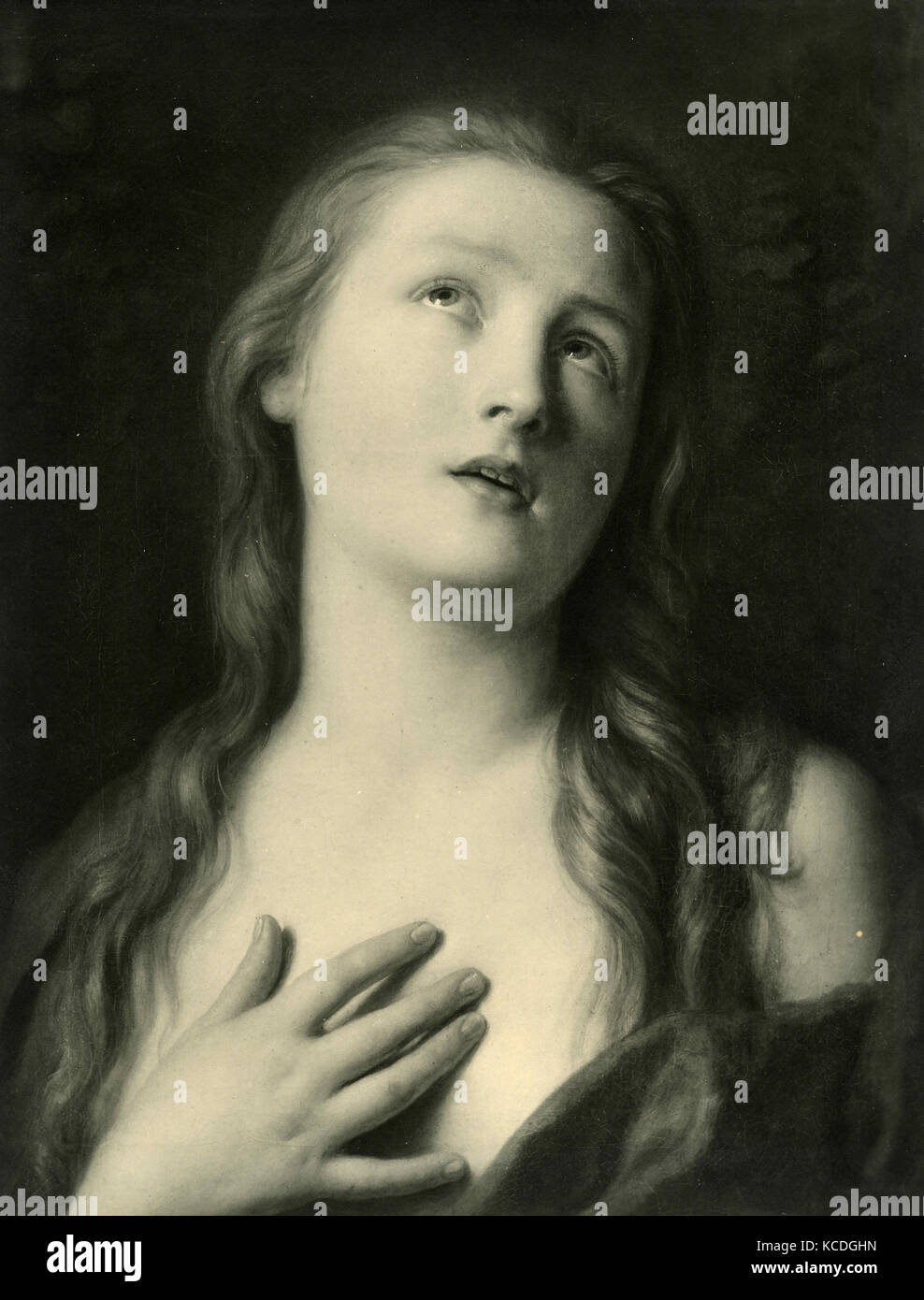 Portrait of Mary Magdalene, painting by Pietro Rotari Stock Photo Alamy