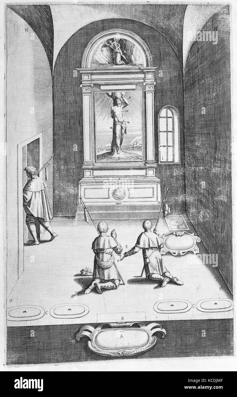 Descrizione del Sacro Monte della Vernia (Description of the Sacred Mount Alverno), Domenico Falcini, 1612 Stock Photo