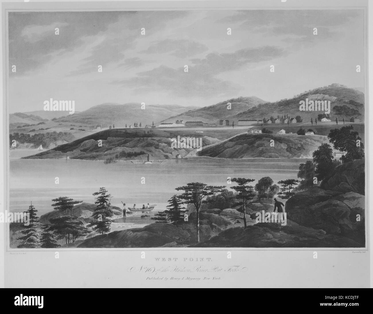 West Point (No. 16 of The Hudson River Portfolio), after William Guy