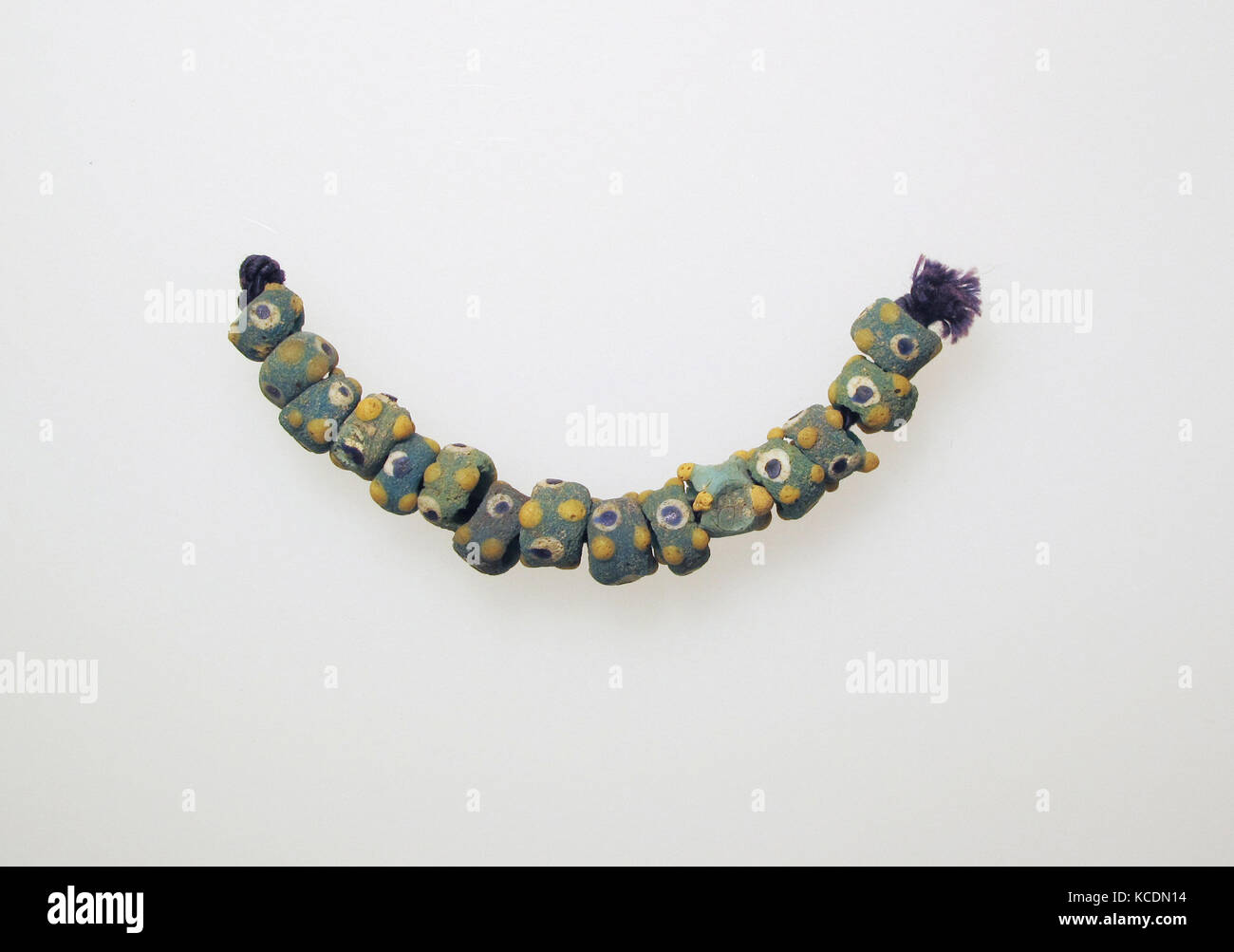 Beads, 16, Glass, Other: 4 7/16 in. (11.3 cm), Glass Stock Photo