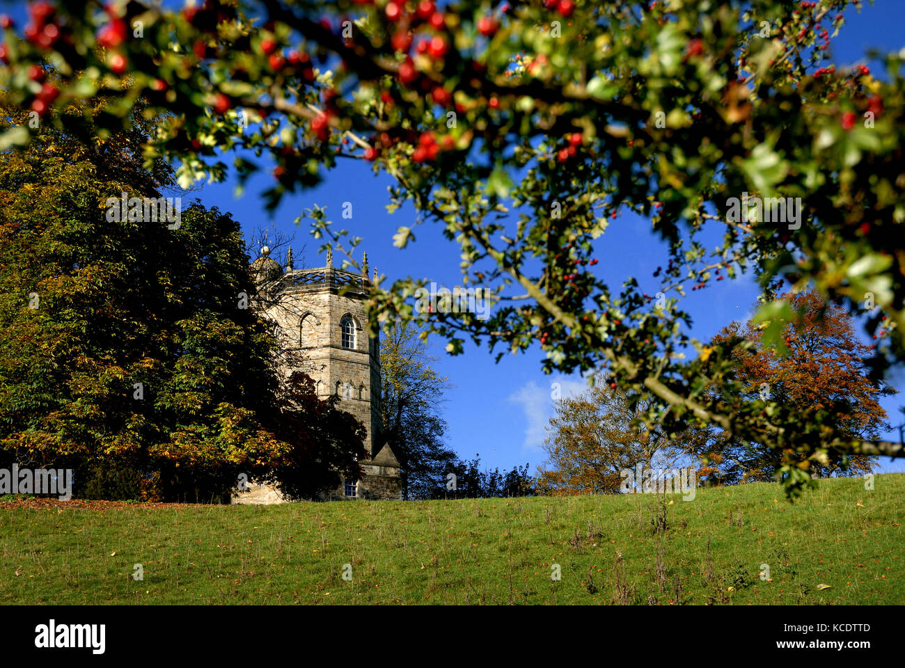 Culloden Tower, Richmond, North Yorkshire Stock Photo Alamy