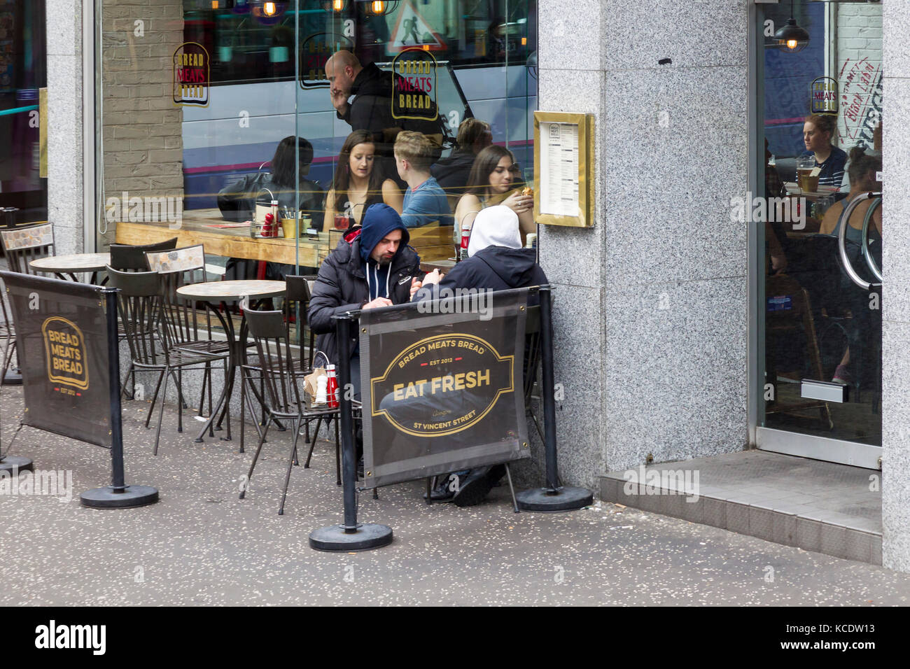 Bread meets Bread St Vincent street cafe, Glasgow, Strathclyde region