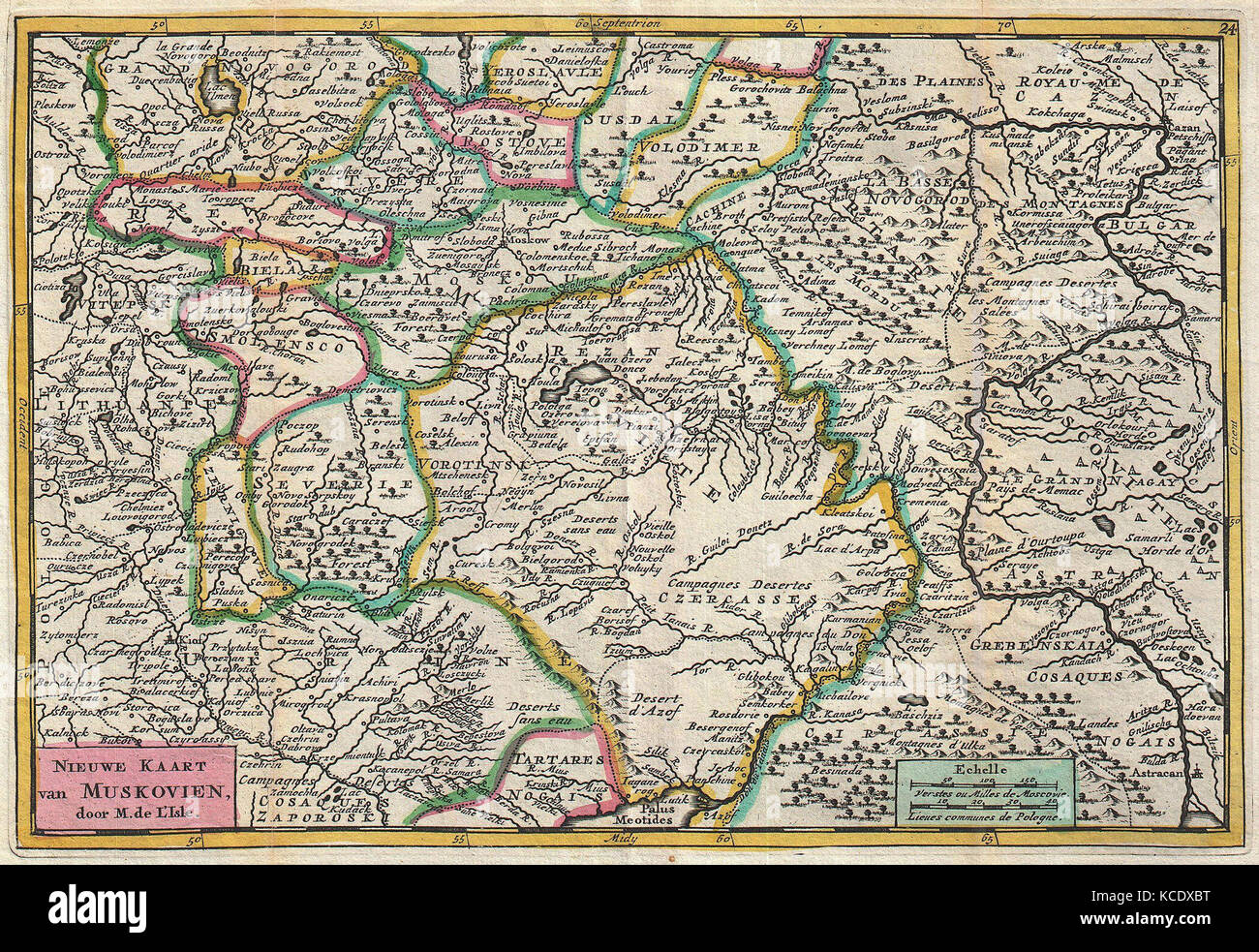 La feuille map of russia hi-res stock photography and images - Alamy