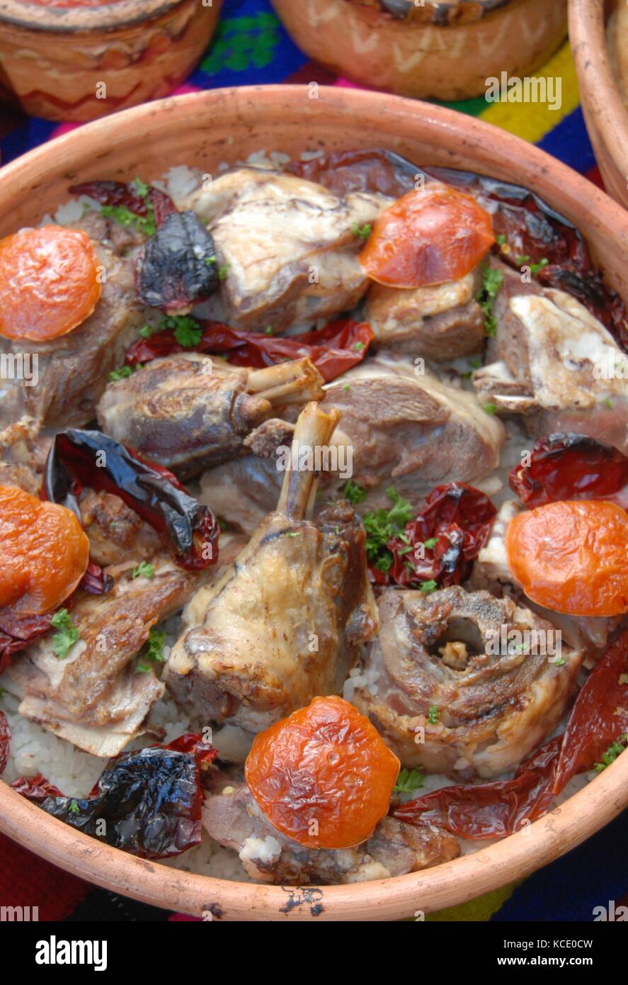 Traditional macedonian and balkans food,picture of a Stock Photo - Alamy