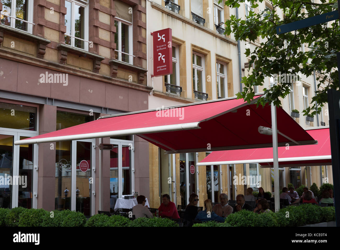 Festival du Homard Luxembourg at Brasserie Guillaume Stock Photo Alamy