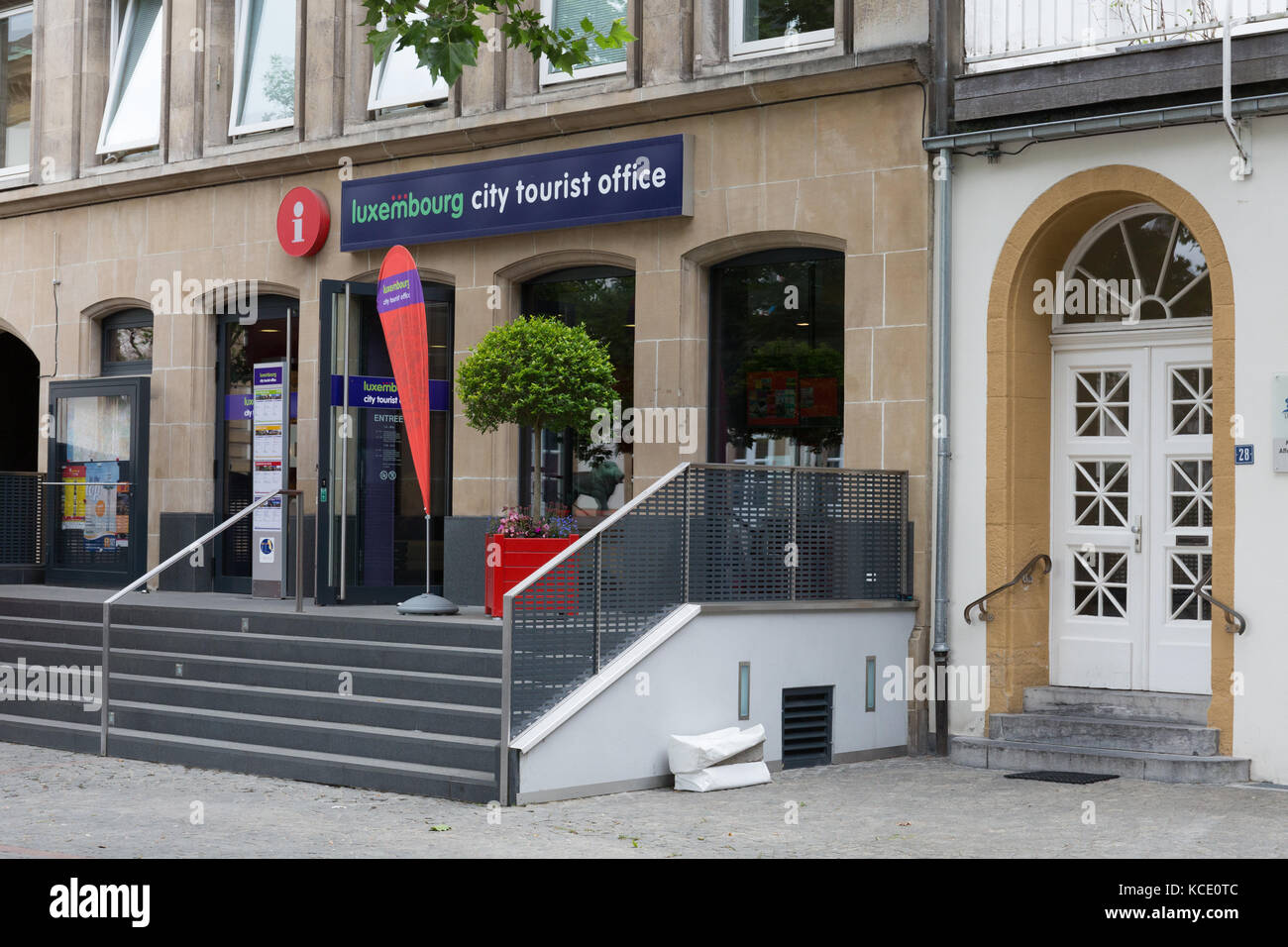 Luxembourg City tourist office Stock Photo - Alamy