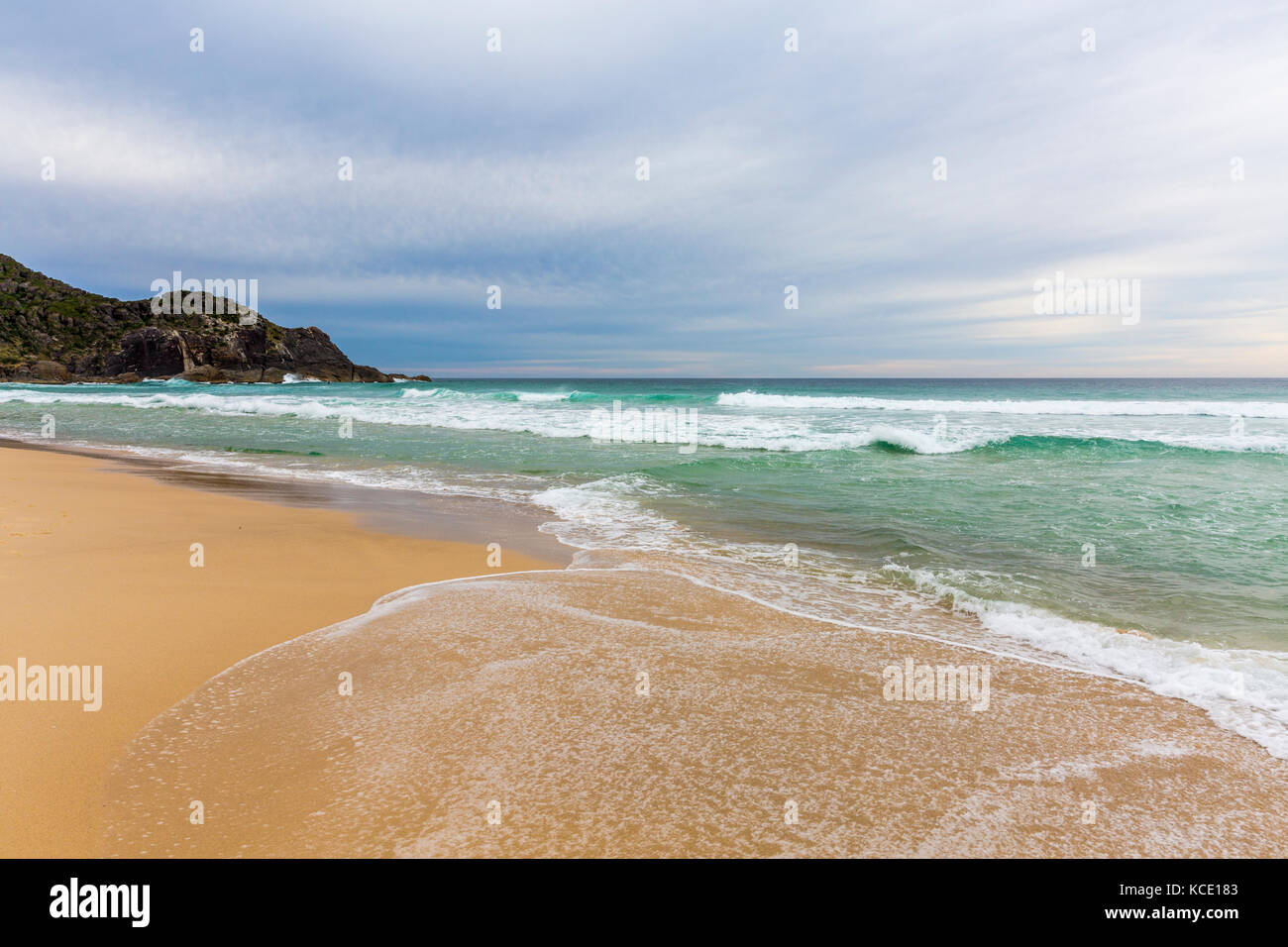 Boomerang beach in Pacific Palms on the mid north coast of New South