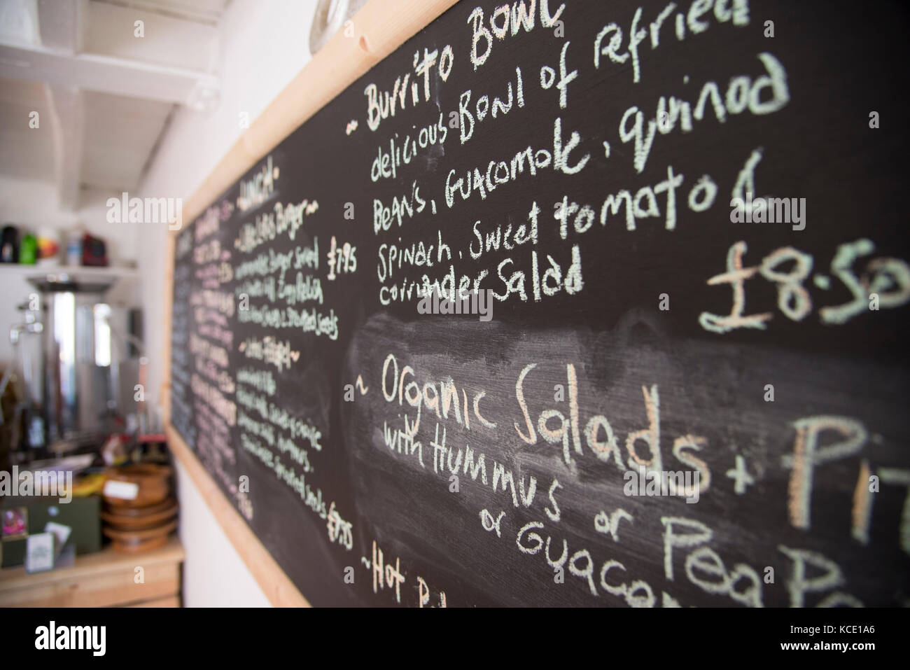 Little Lotus, Vegan Cafe, Truro, Cornwall Stock Photo Alamy