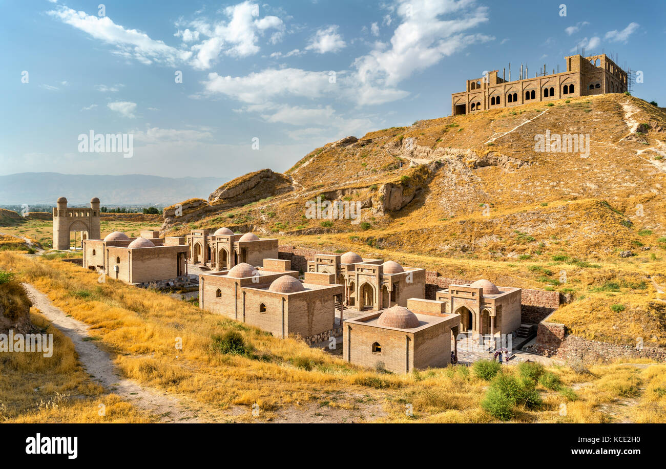 Hisor Fortress in Tajikistan Stock Photo