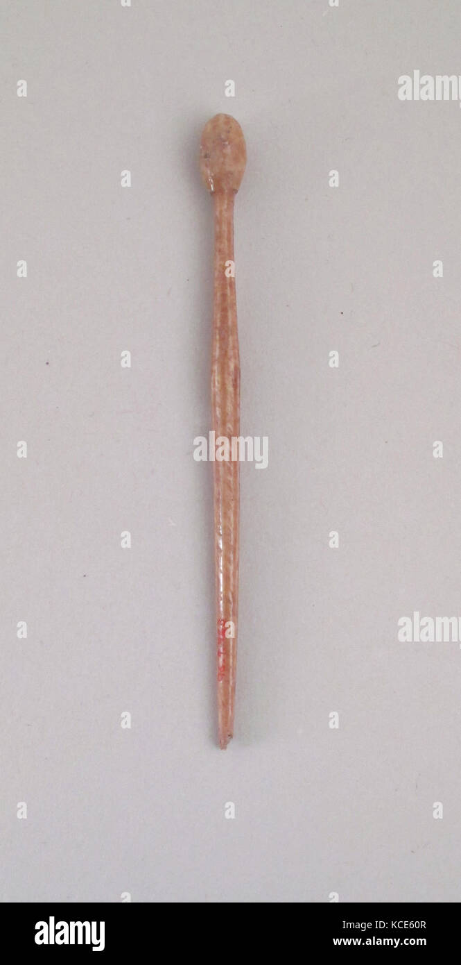 Stylus, Ivory or bone, Diameter: 3/16 x 3 1/2 in. (0.5 x 8.9 cm Stock Photo