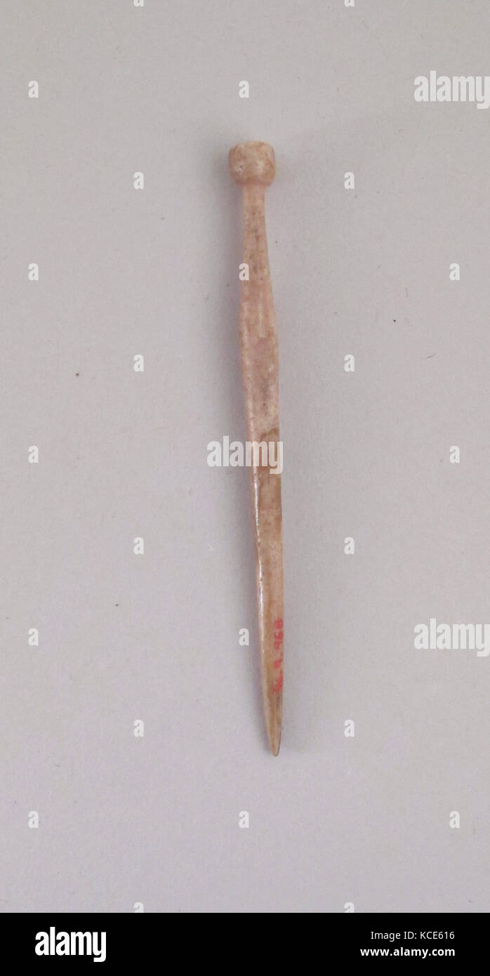 Stylus, Ivory or bone, Diameter: 3/16 x 3 1/16 in. (0.5 x 7.8 cm Stock Photo