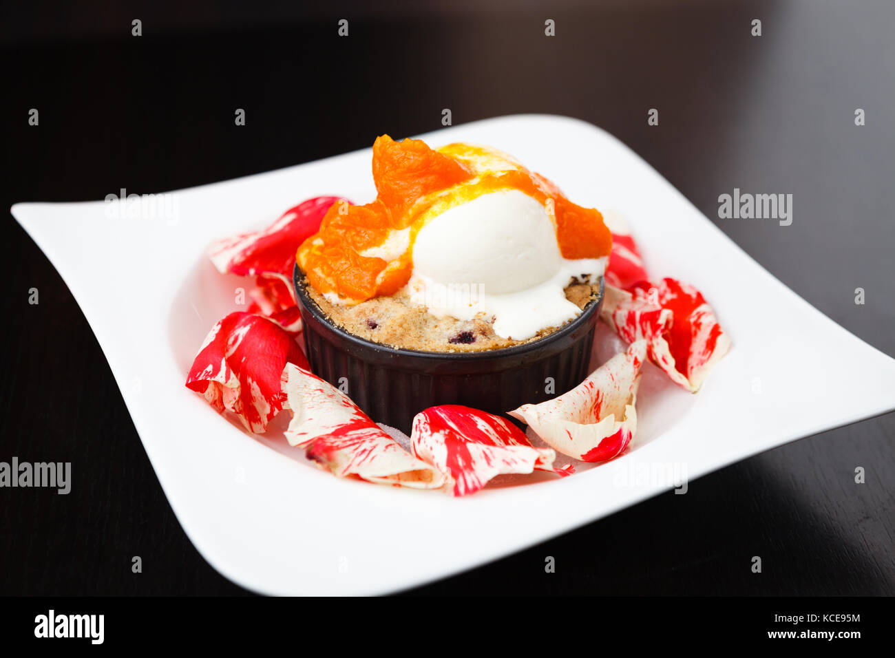 Berry pie dessert Stock Photo
