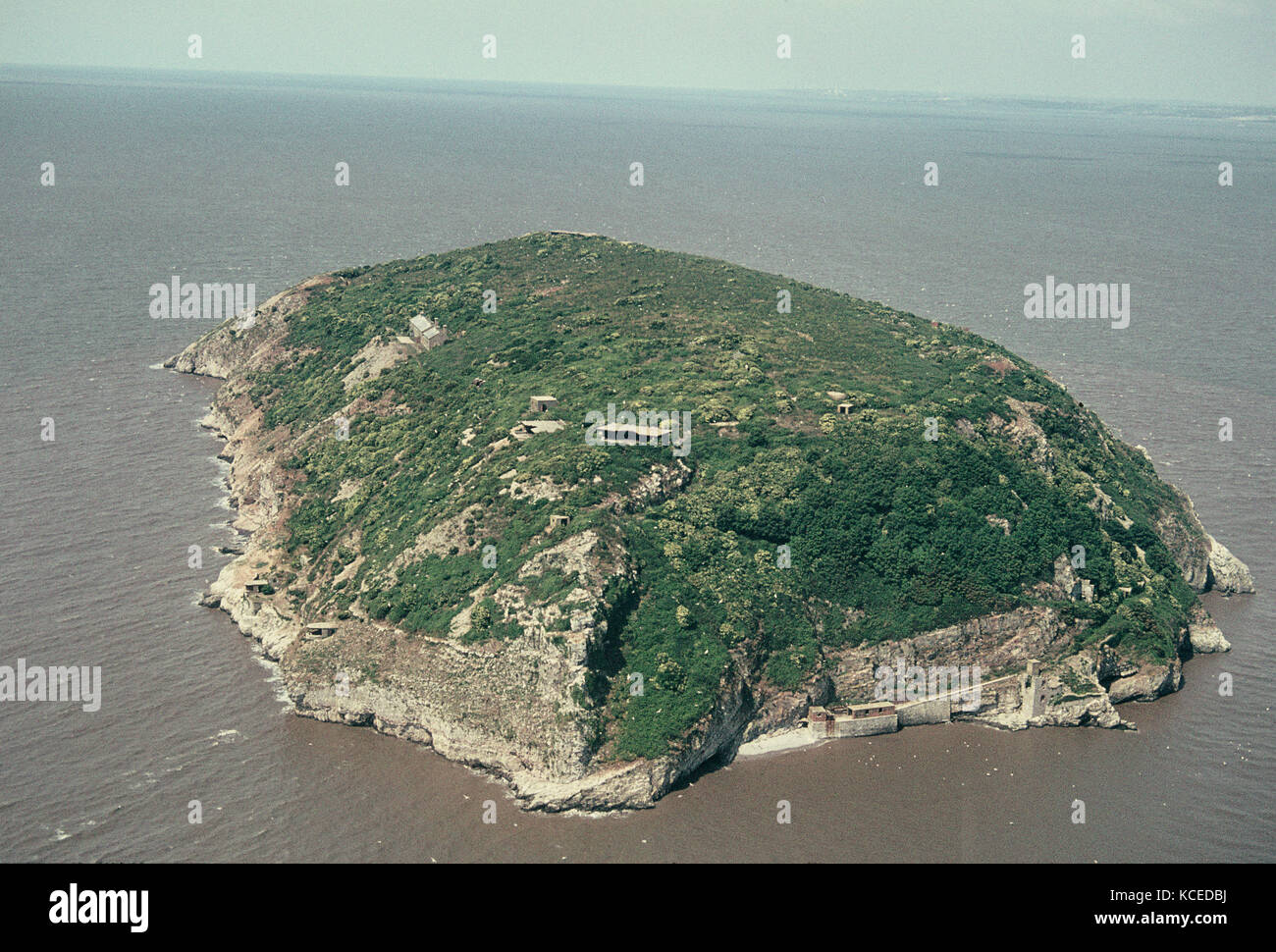 Steep Holm, Bristol Channel. Steep Holme is a small island in the