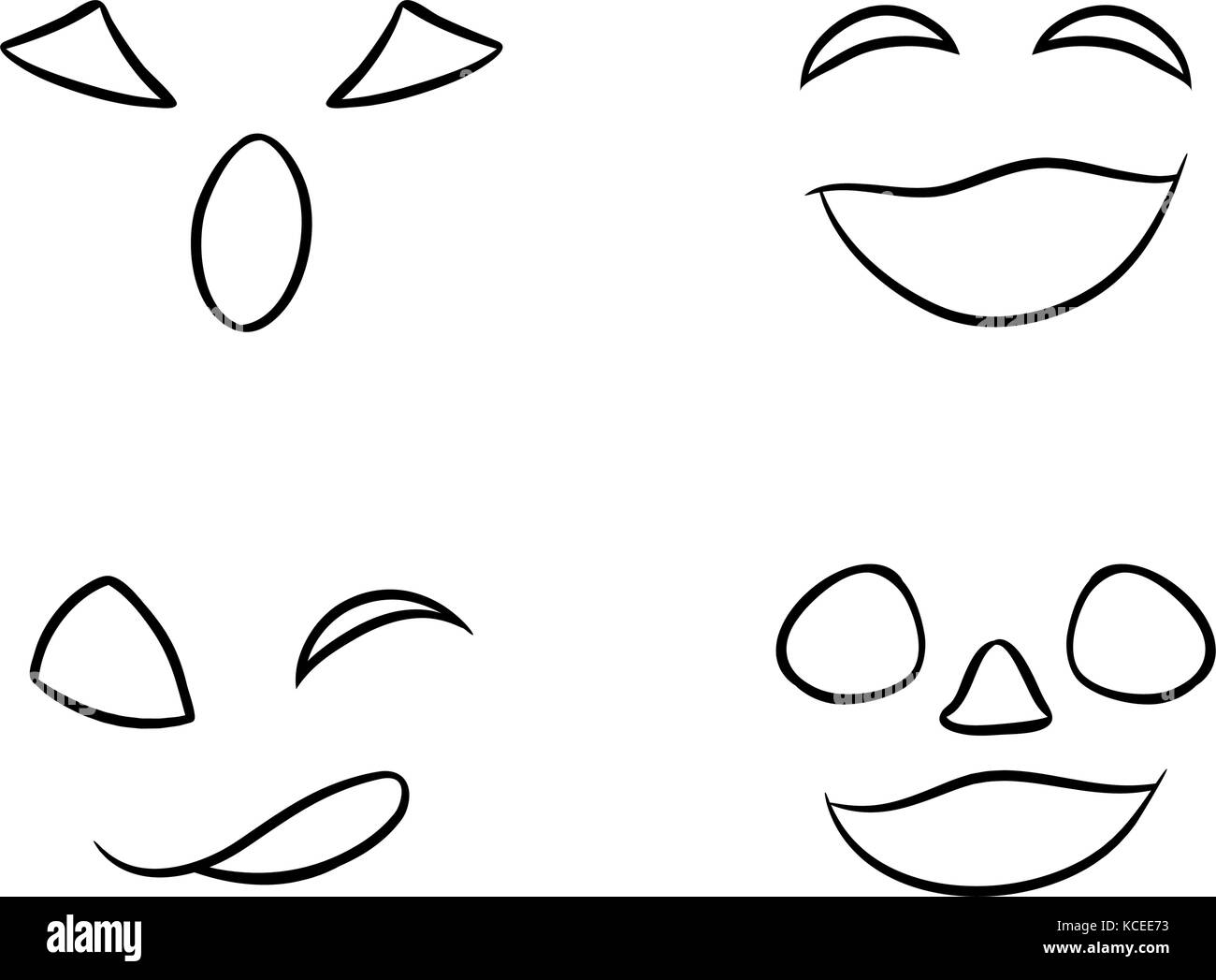 jack o lantern smile silhouette vector symbol icon design. Beautiful ...