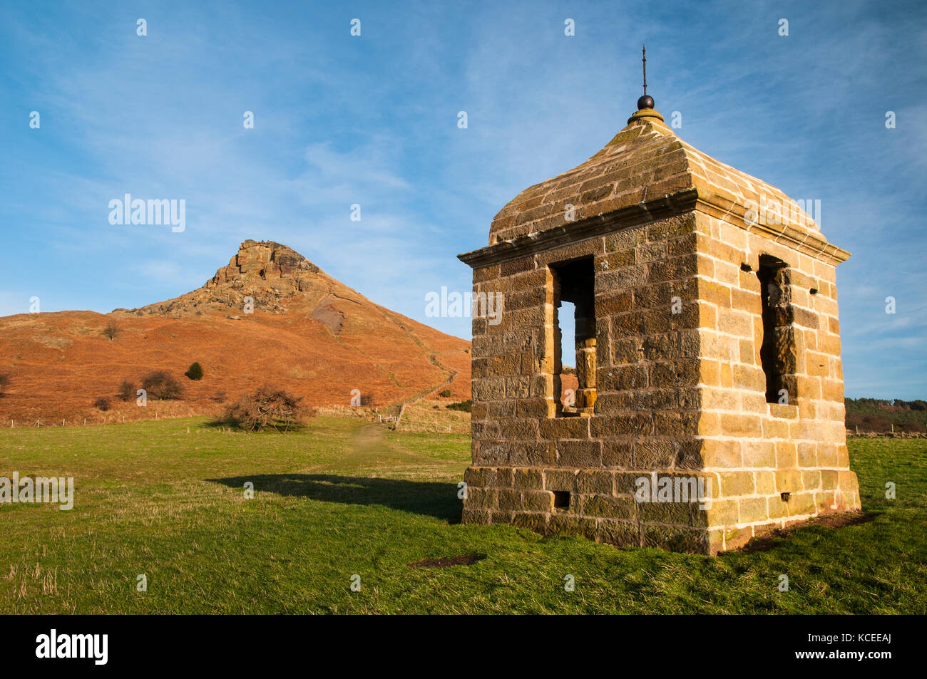 The restored eighteenth century shooting box, now a grade II listed