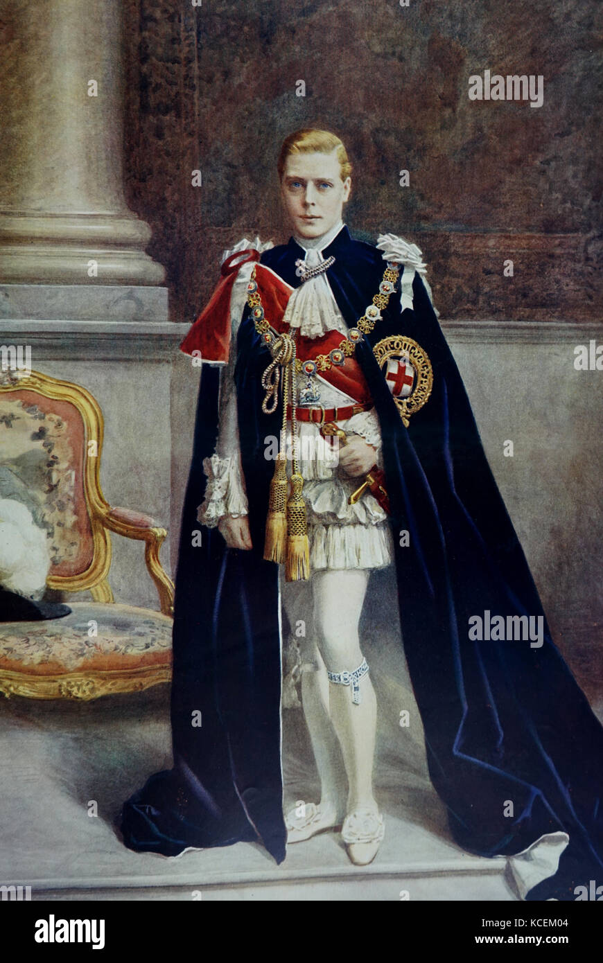 Portrait of King Edward VIII (18941972) King of the United Kingdom and