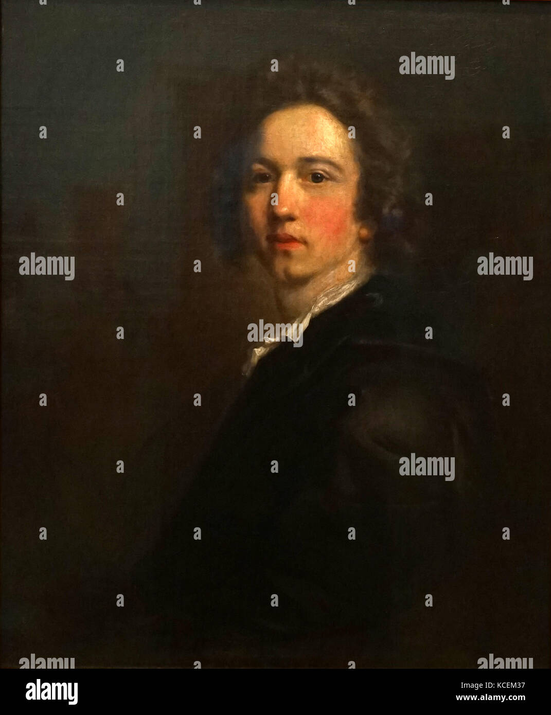 Self-Portrait' by Sir Joshua Reynolds (1723-1792) an English portrait ...