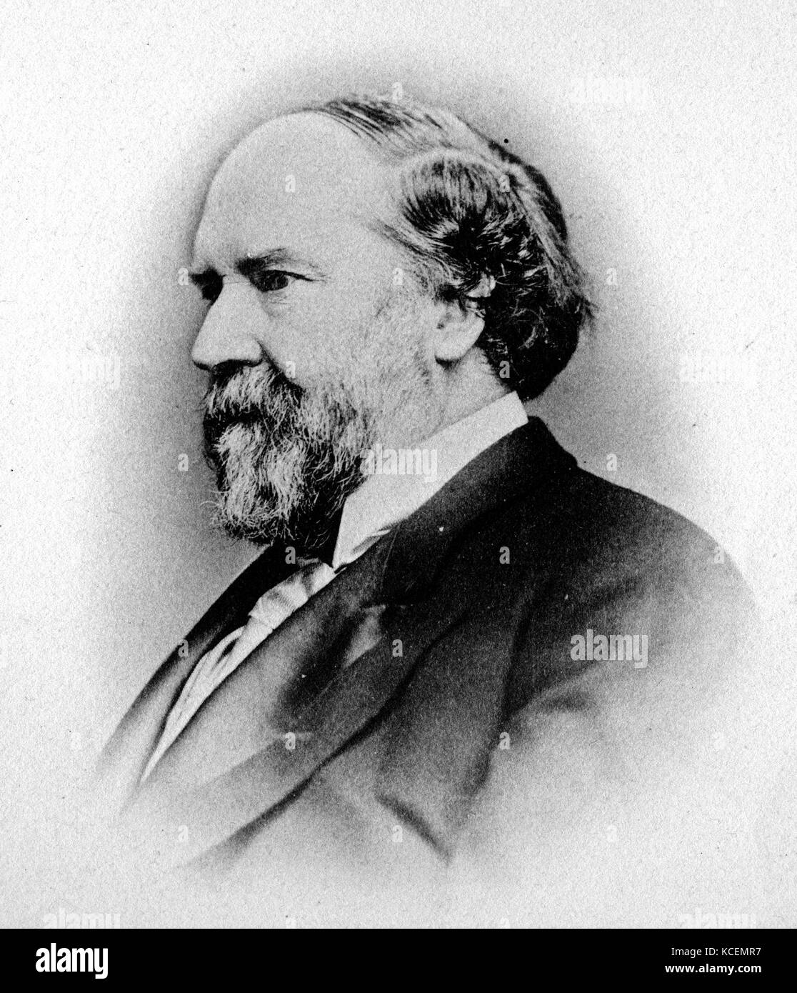 Sir Thomas Grainger Stewart, (1837 – 1900) eminent Scottish physician who served as president of the Royal College of Physicians of Edinburgh (1889–1891), president of the Medico-Chirurgical Society of Edinburgh, president of the medicine section of the British Medical Association, and Physician-in-Ordinary to the Queen for Scotland Stock Photo