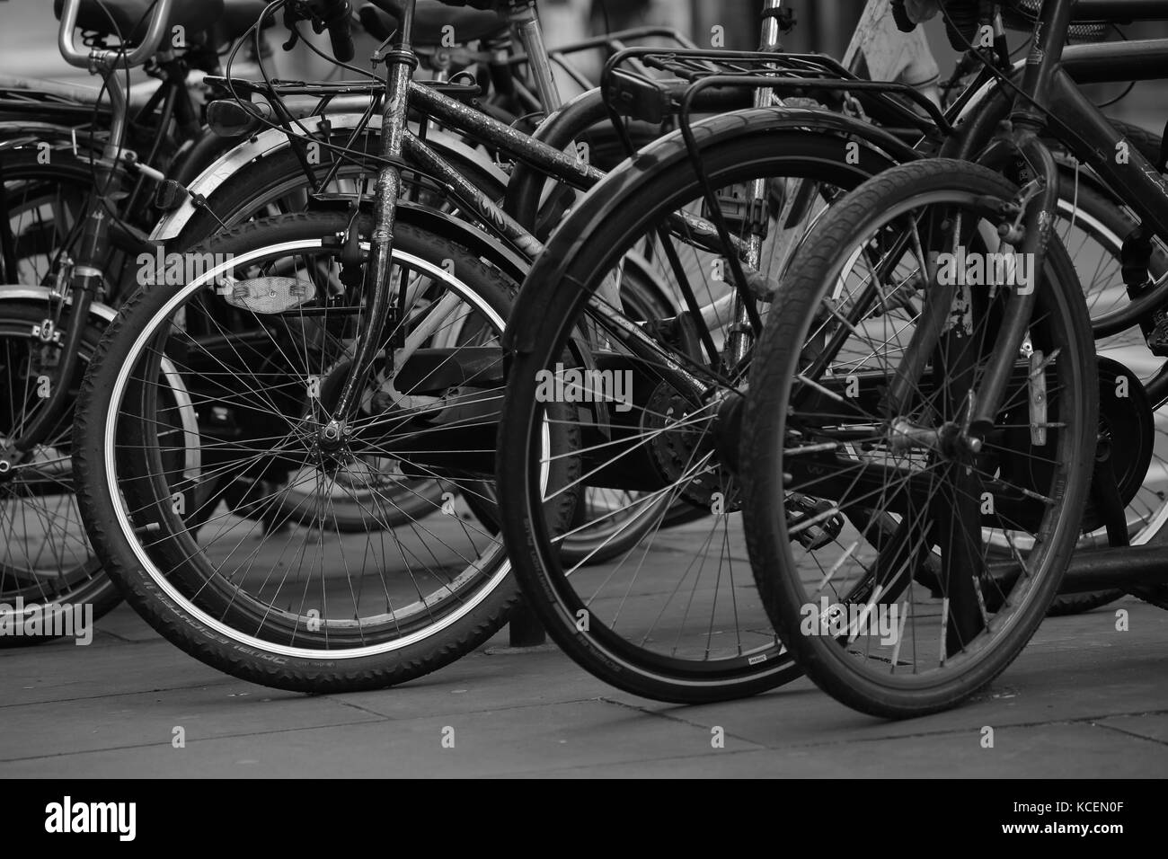 London Bicycles Stock Photo