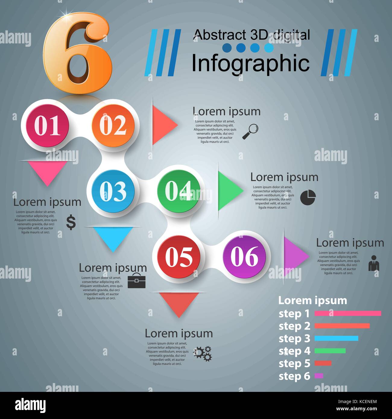 Origami Inforgraphics Business Infographics origami style Vector illustration Stock Vector ...