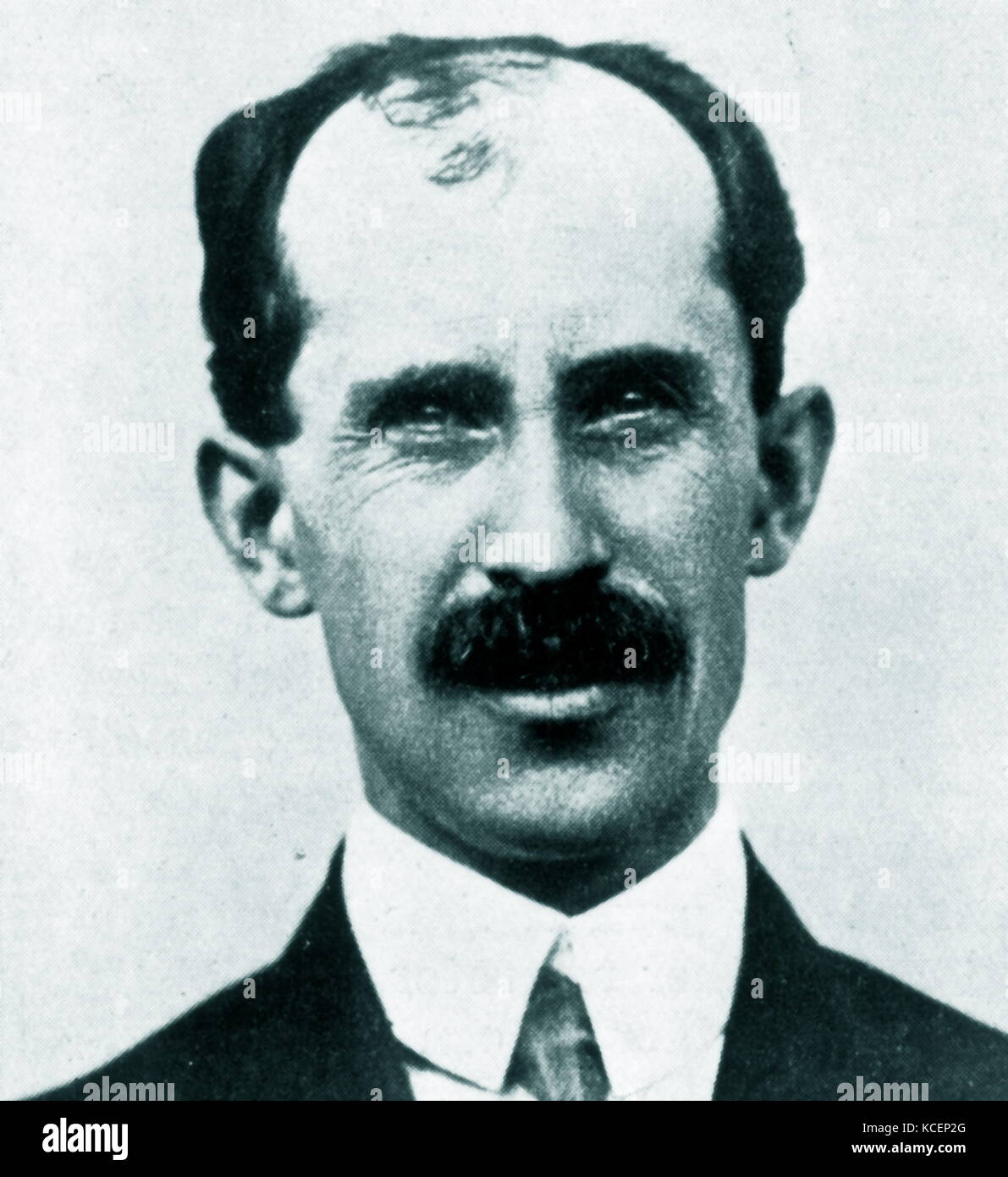Photograph of Orville Wright (1871-1948) an American inventor and aviation pioneer. Dated 20th Century Stock Photo