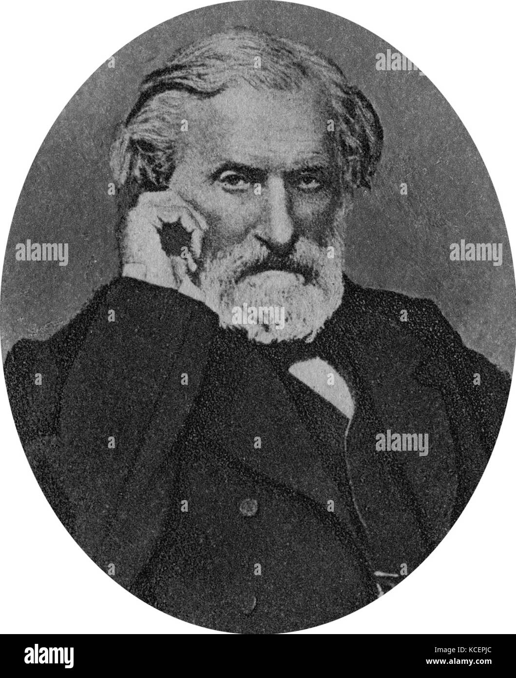 Photograph of Ambroise Thomas (18111896) a French composer. Dated 19th