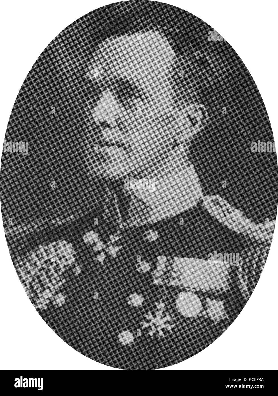 Photograph of Doveton Sturdee (1859-1925) a Royal Navy officer. Dated 20th Century Stock Photo