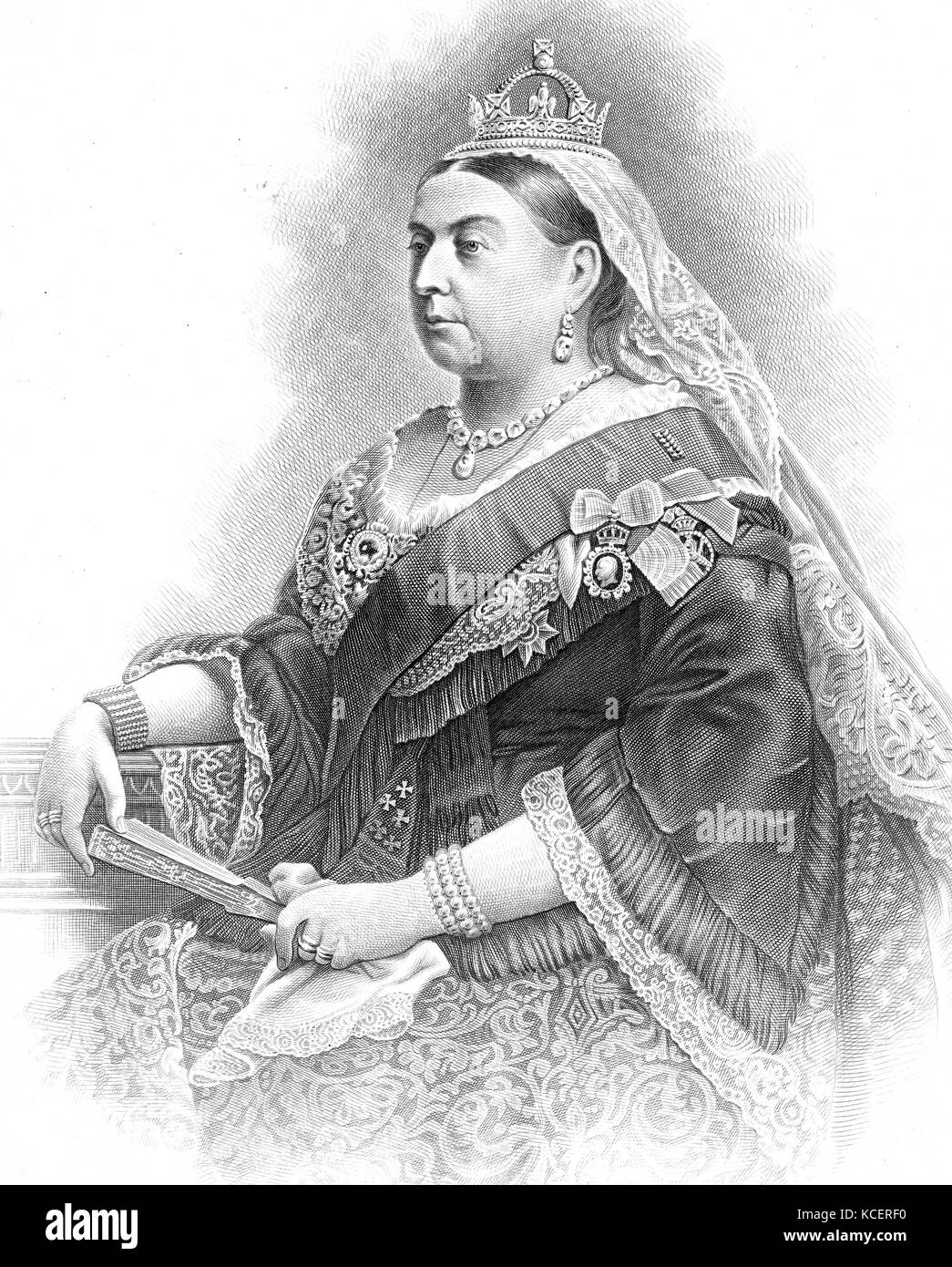 Empress of india Black and White Stock Photos & Images - Alamy