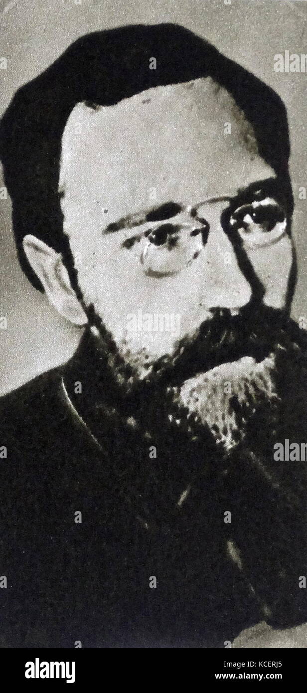 Lev Borisovich Kamenev (1883 – 25 August 1936), a Bolshevik revolutionary and a prominent Soviet politician Stock Photo