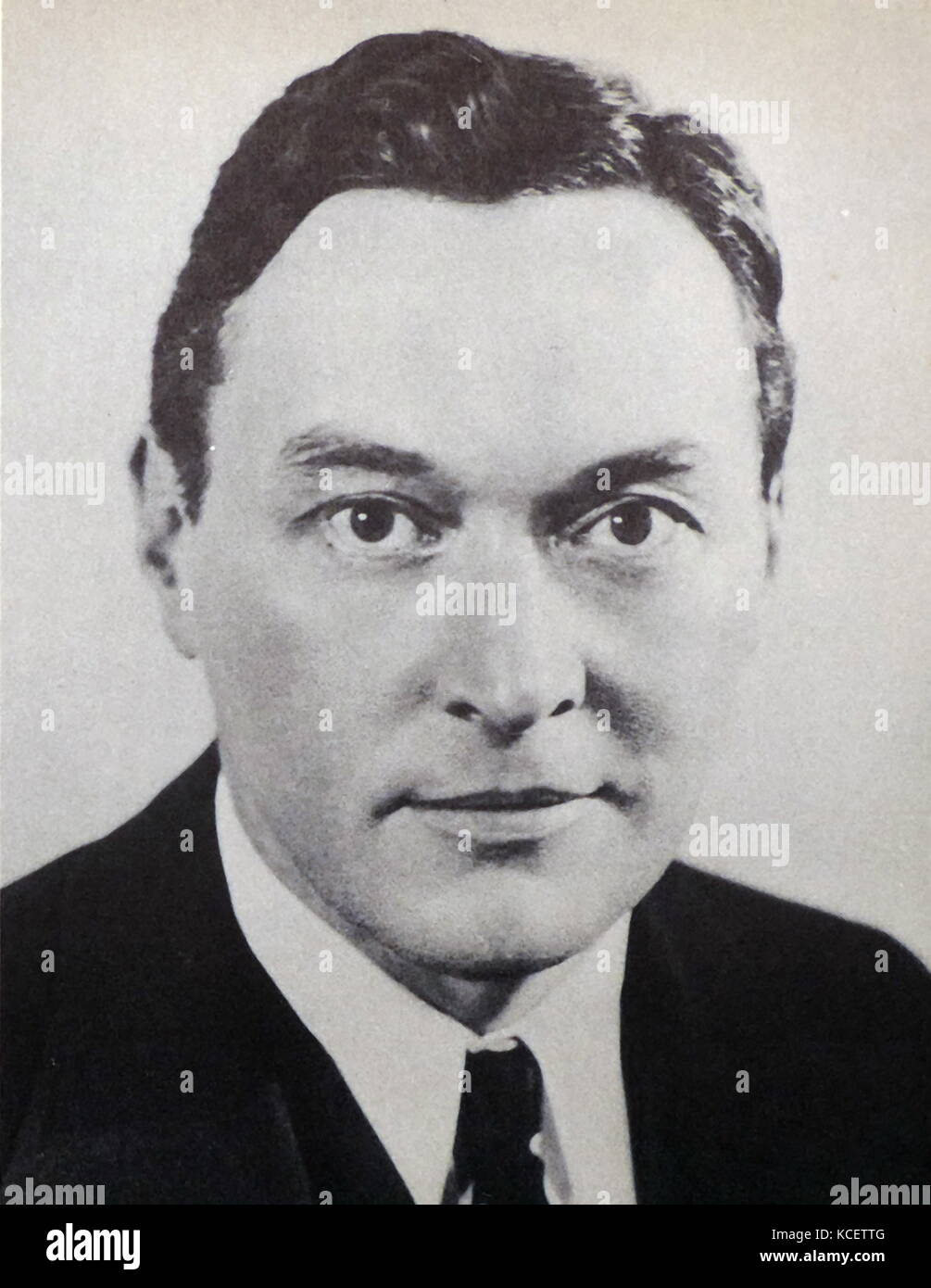 Walter Lippmann (September 23, 1889 – December 14, 1974) American writer, reporter, and political commentator famous for being among the first to introduce the concept of Cold War, coining the term 'stereotype' in the modern psychological meaning Stock Photo