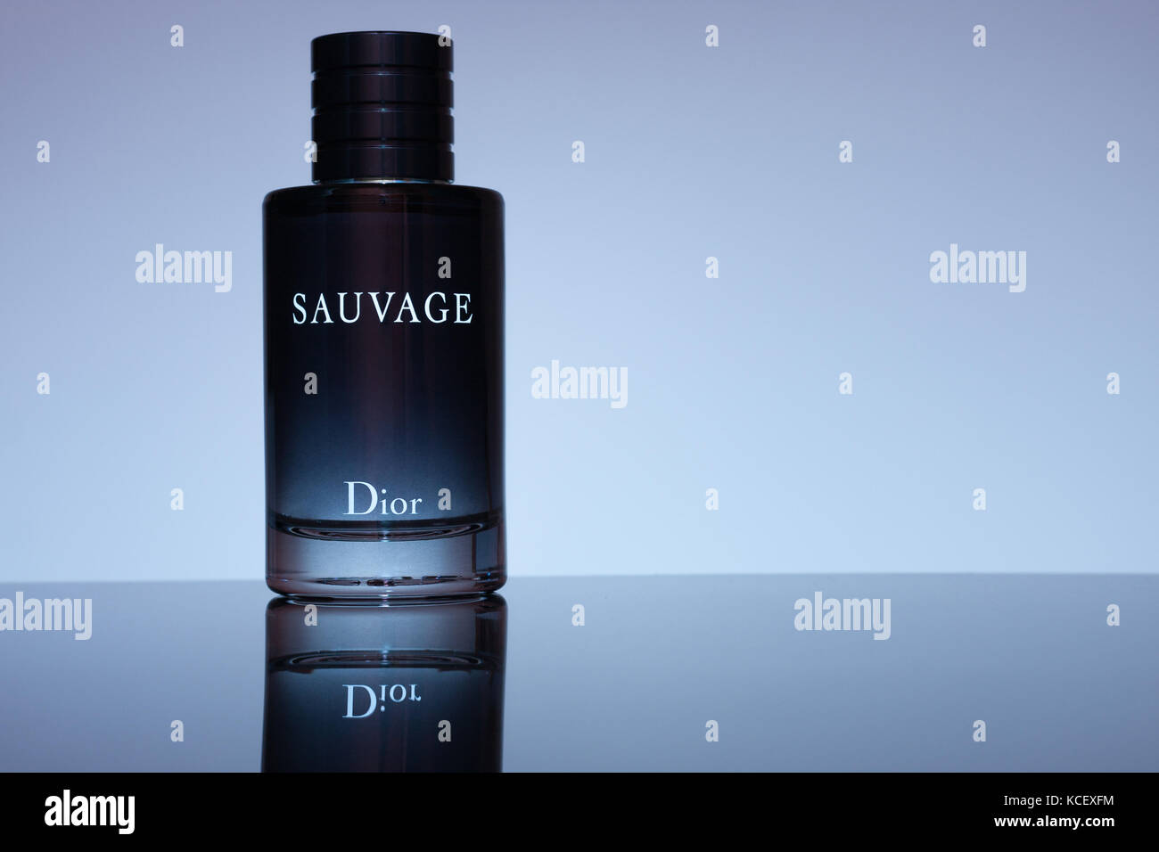 Brnenec, Czech Republic-September 25,2017: Bottle of Christian Dior Sauvage  EDT for men Stock Photo - Alamy