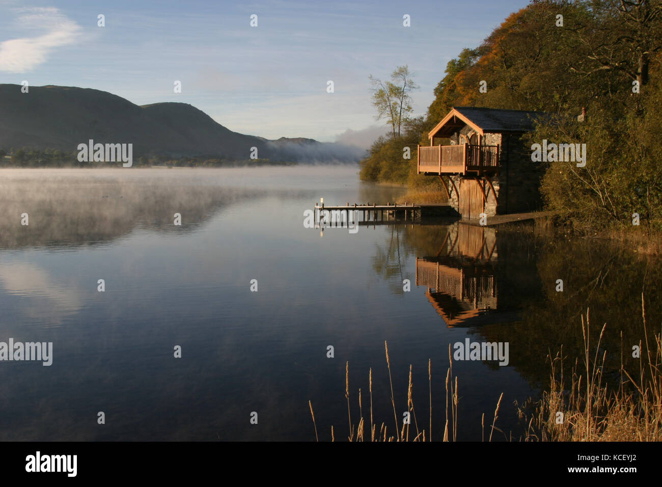 The Duke Of Portland Ullswater Boat House, Pooley Bridge, Cumbria, UK Stock Photo Alamy