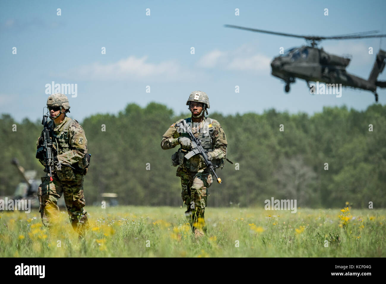Soldiers with the 4118Th Combined Arms Battalion, 218th Maneuver