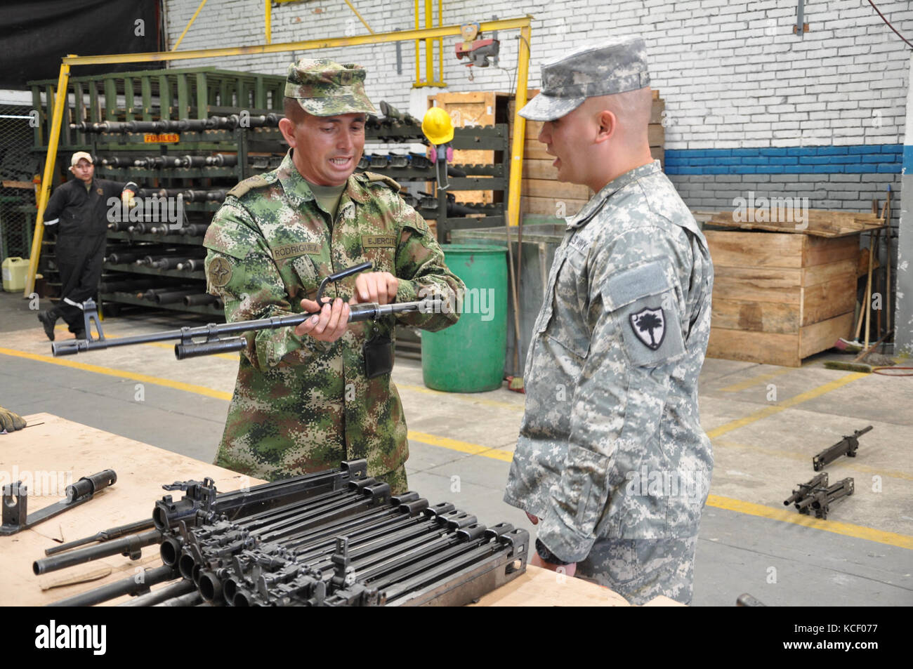 U.S. Army Sgt. Daniel GarciaBenedetti, small arms repair for 742nd