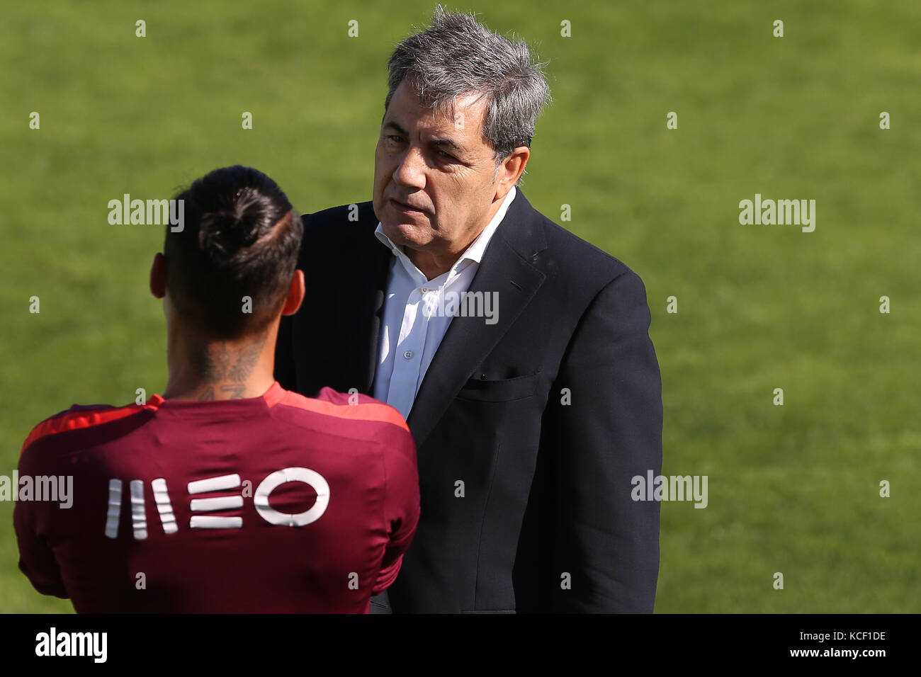 President portuguese football federation fernando hires stock