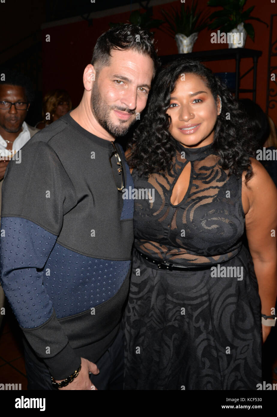 Los Angeles, Ca, USA. 03rd Oct, 2017. Jon B, Kelli Sae at the "Hot