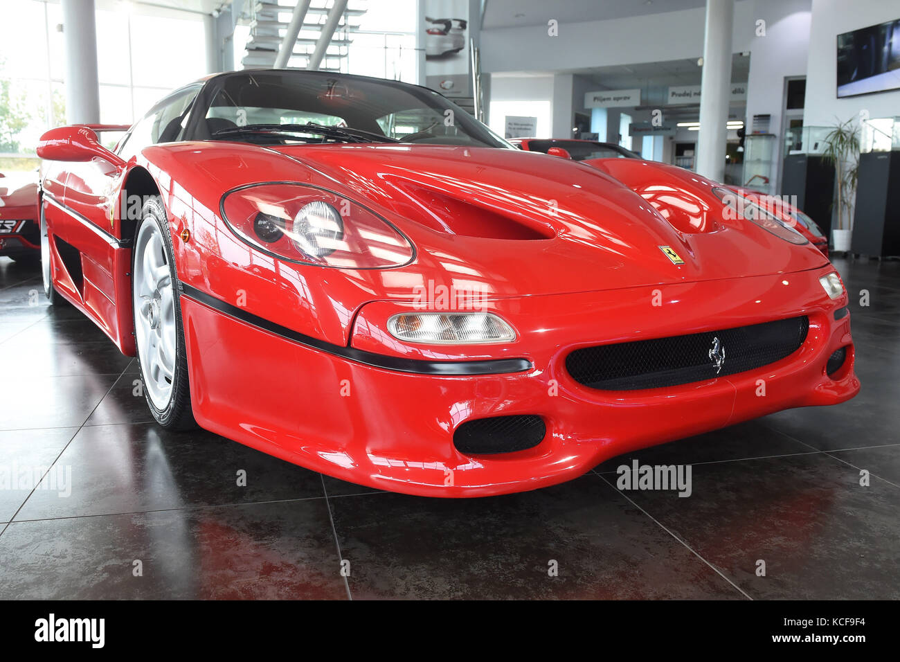 Ostrava Czech Republic. 04th Oct 2017. The Ferrari F50 car from
