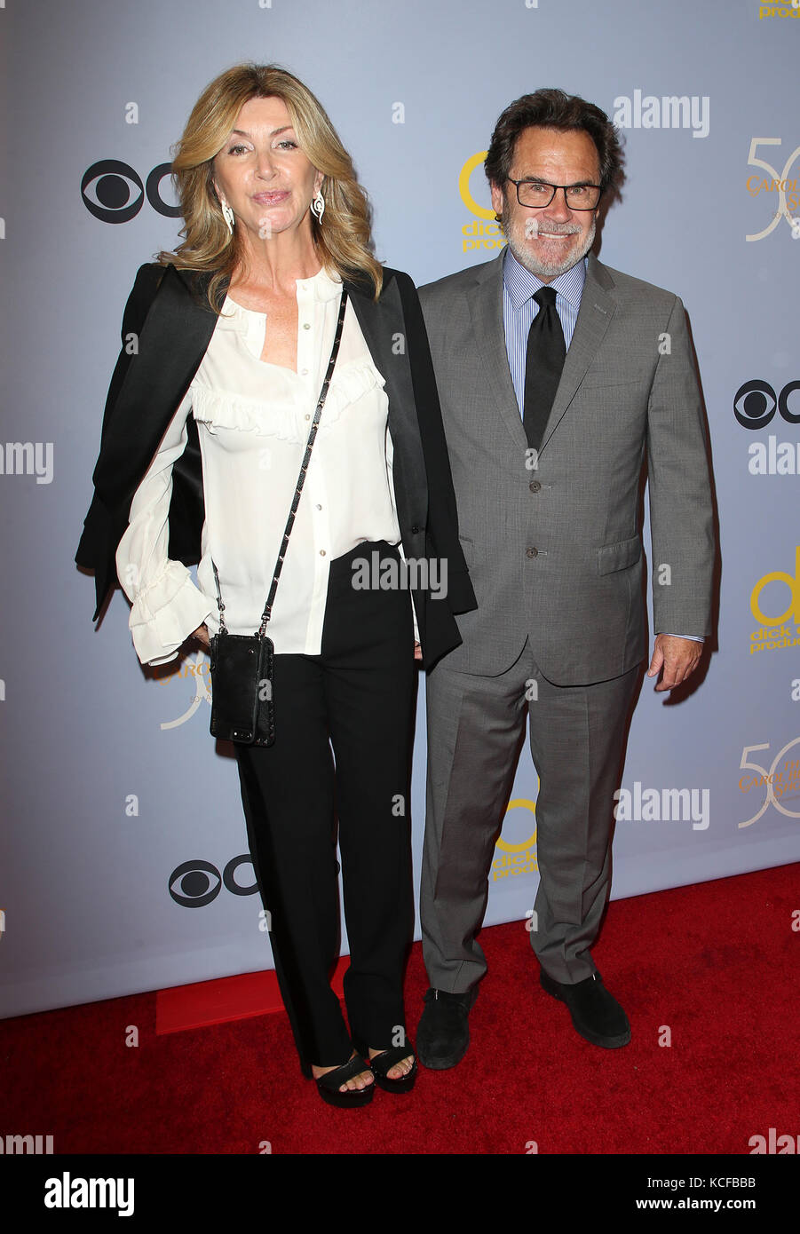 Los Angeles, Ca, USA. 4th Oct, 2017. Carolyn Espley and Dennis Miller