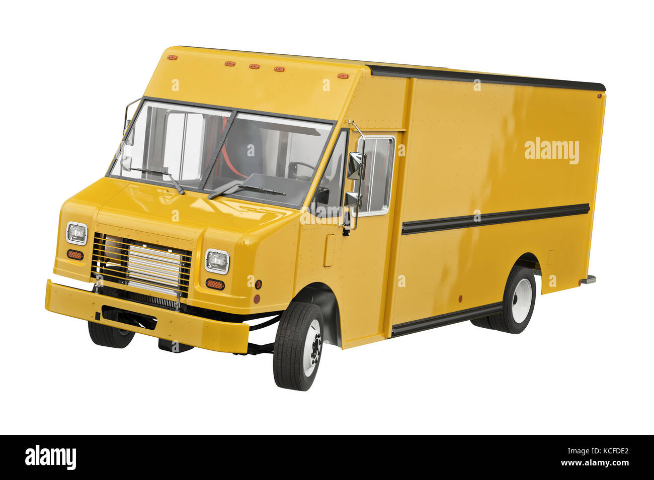 Food truck cafe Stock Photo