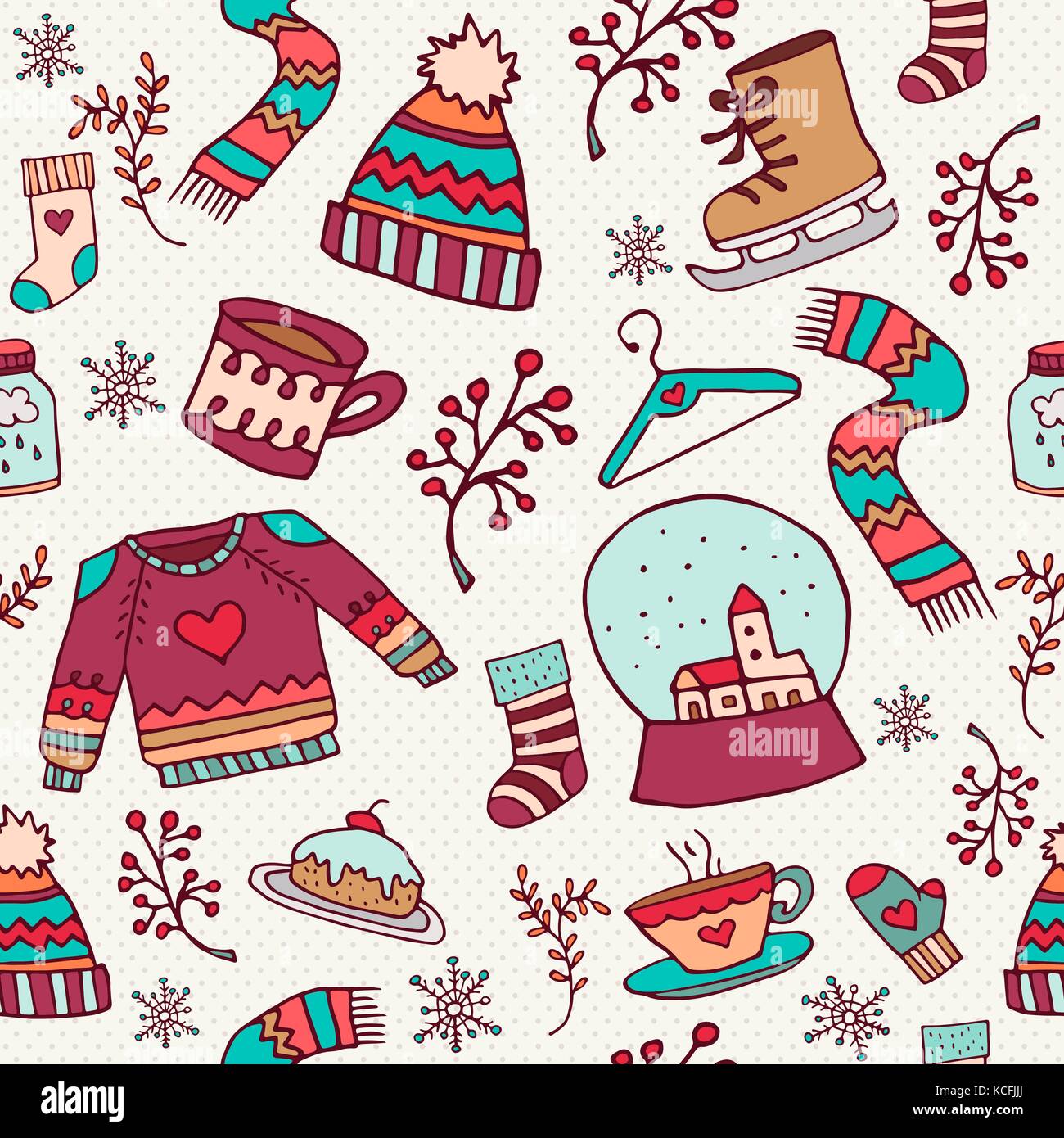 Ugly Christmas Sweater Doodle