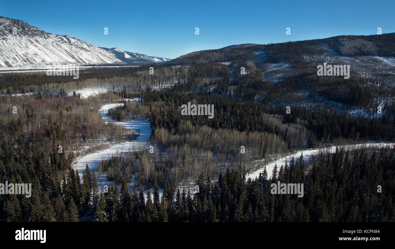 Coffee Creek, Latte Creek, Camanak, Yukon, Canada Stock Photo Alamy