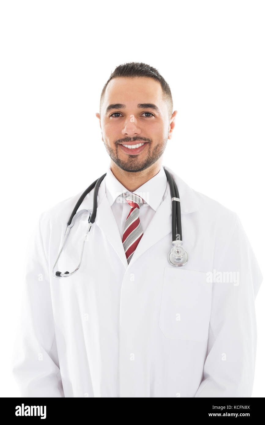 Handsome doctor portrait hi-res stock photography and images - Alamy