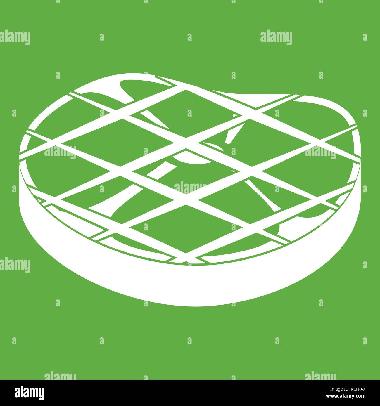 Steak icon green Stock Vector Image & Art - Alamy
