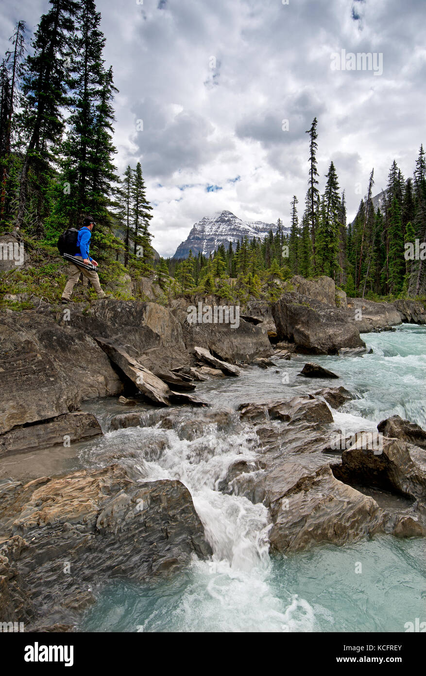 Hiking In Yoho National Park High Resolution Stock Photography and ...