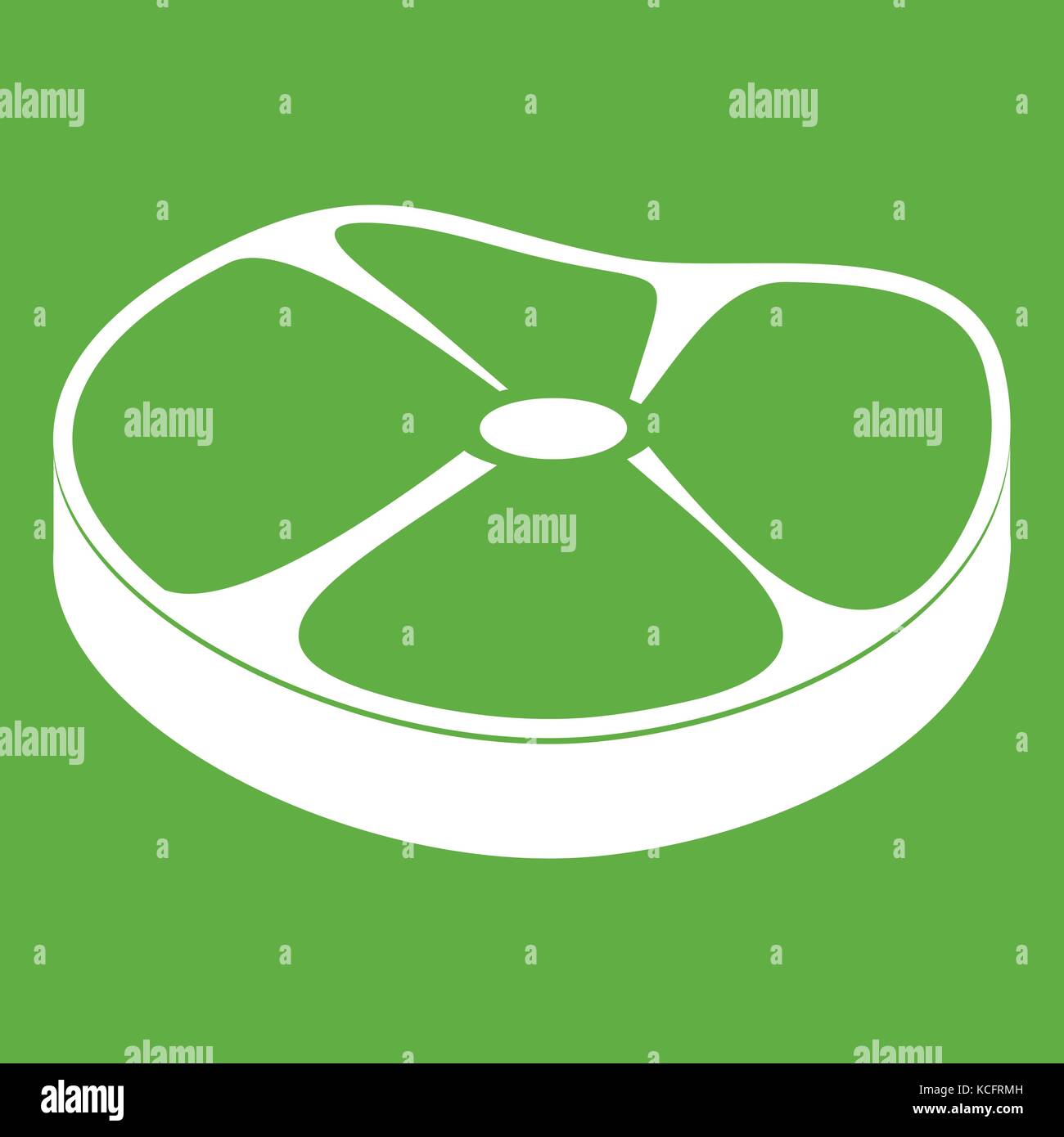 Steak icon green Stock Vector Image & Art - Alamy