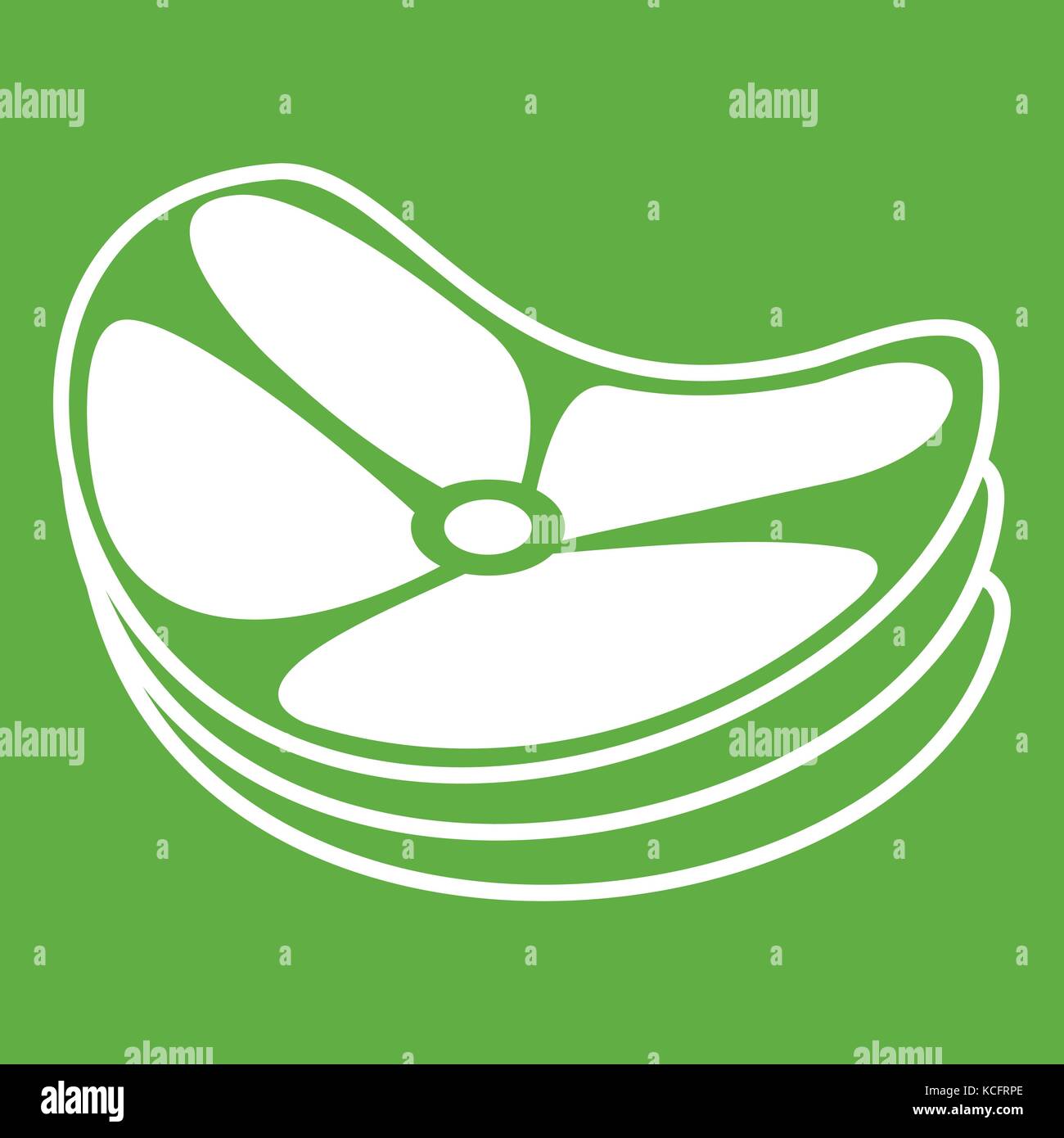 Steak icon green Stock Vector Image & Art - Alamy