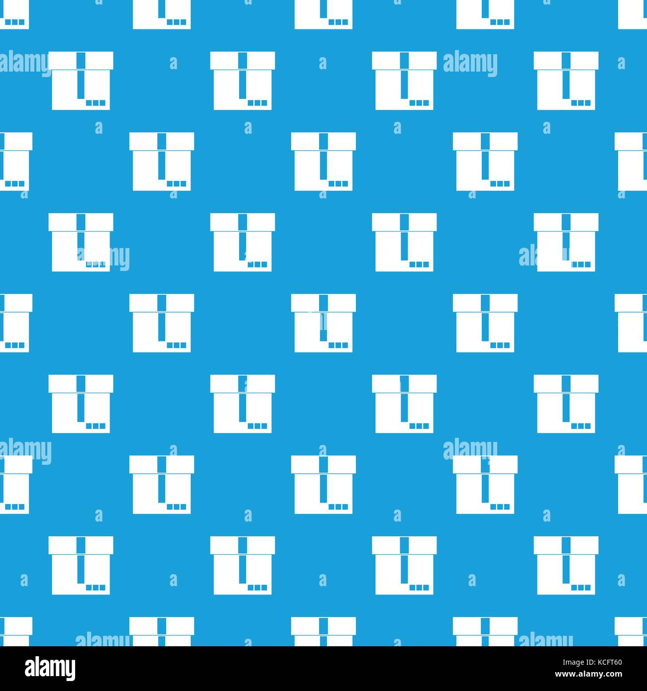 Box pattern seamless blue Stock Vector Image & Art - Alamy